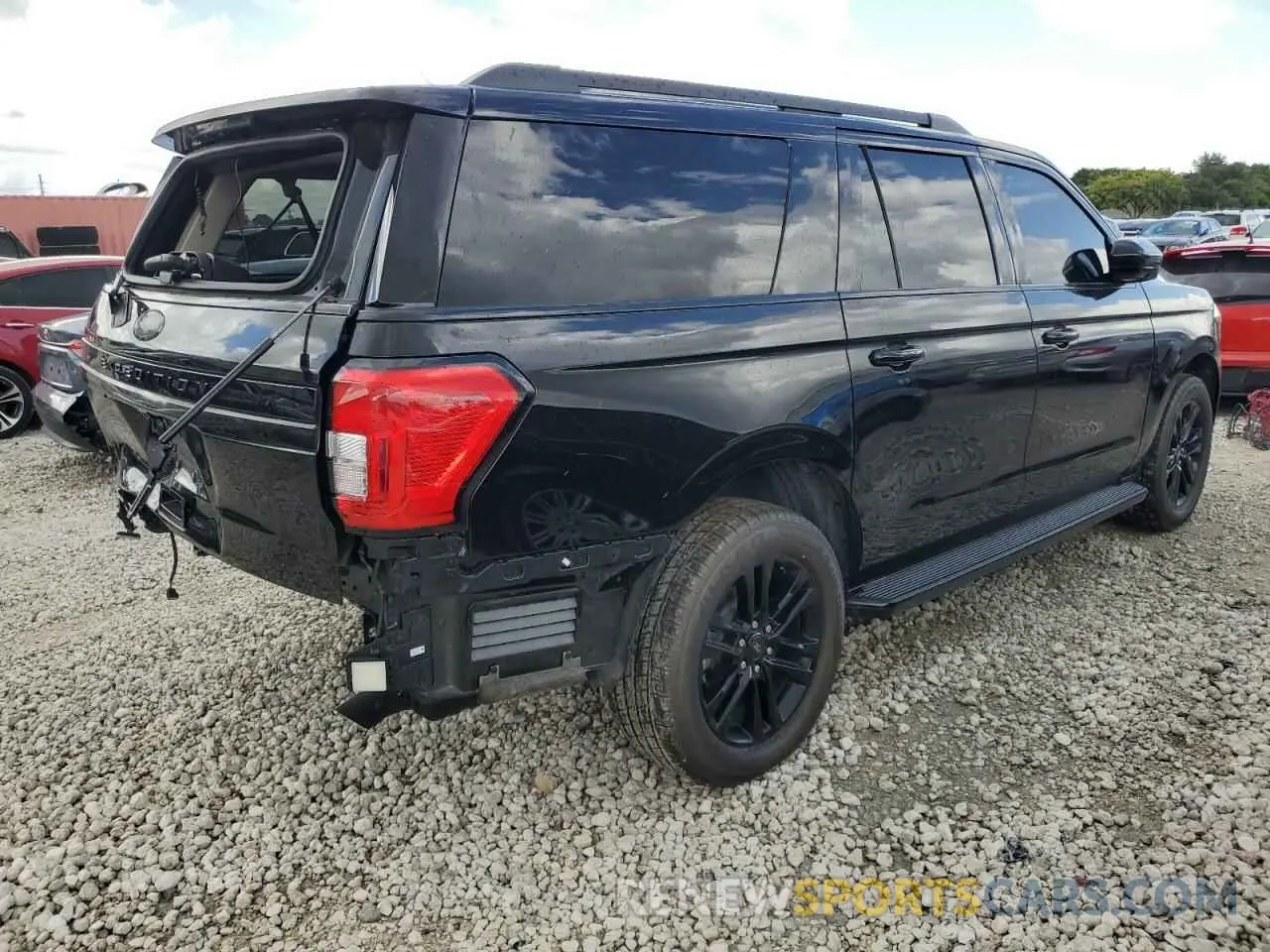 3 fotografías del automóvil dañado 1FMJK1HT9NEA61985 FORD EXPEDITION 2022