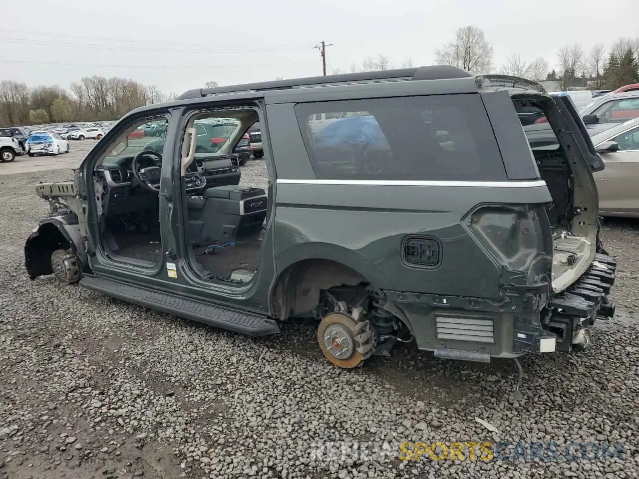 2 fotografías del automóvil dañado 1FMJK1JT1NEA21152 FORD EXPEDITION 2022