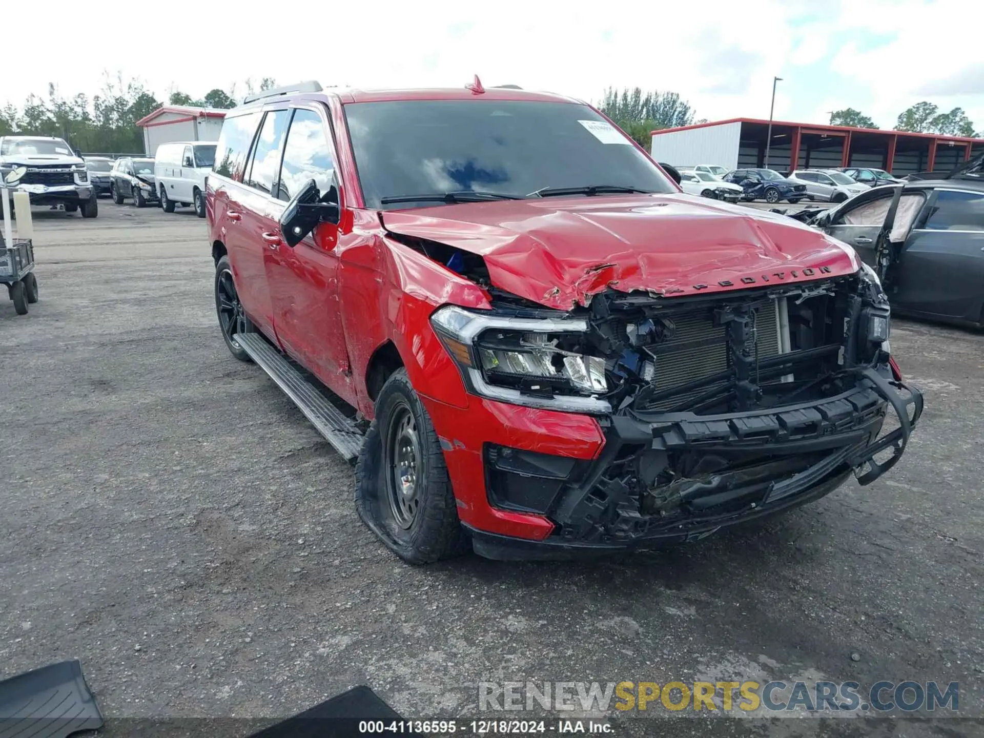 1 fotografías del automóvil dañado 1FMJK1KT1NEA46065 FORD EXPEDITION 2022
