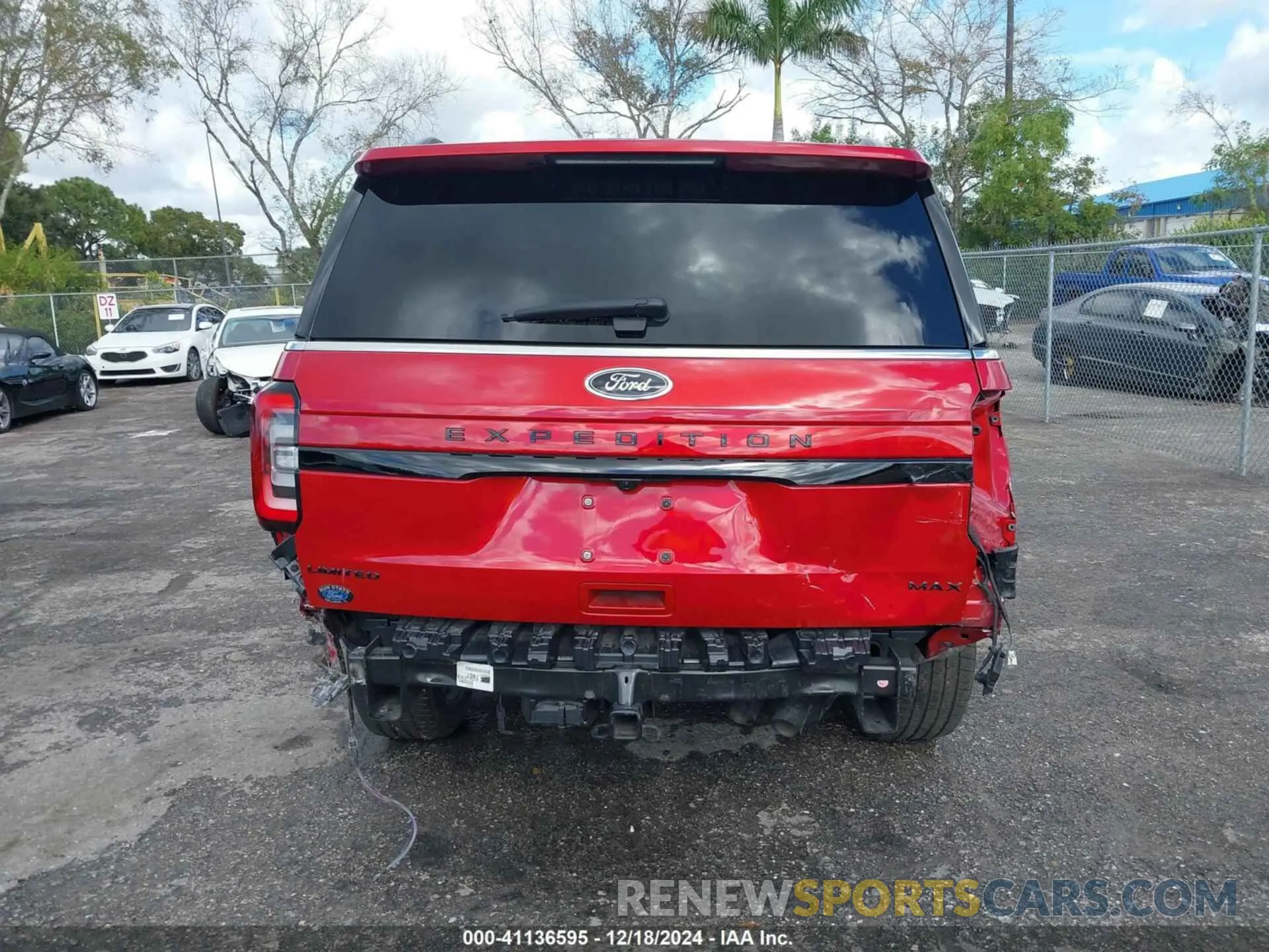 16 fotografías del automóvil dañado 1FMJK1KT1NEA46065 FORD EXPEDITION 2022