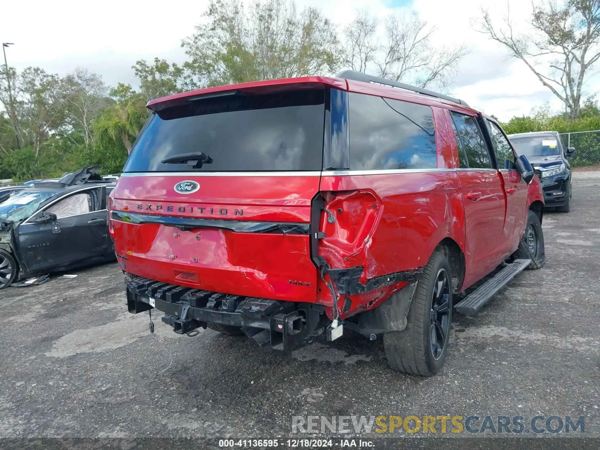 4 fotografías del automóvil dañado 1FMJK1KT1NEA46065 FORD EXPEDITION 2022
