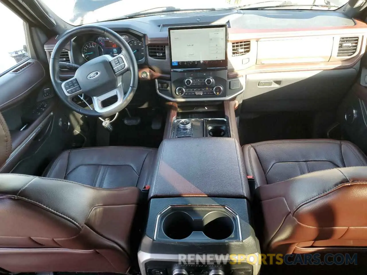 8 fotografías del automóvil dañado 1FMJK1KTXNEA29328 FORD EXPEDITION 2022