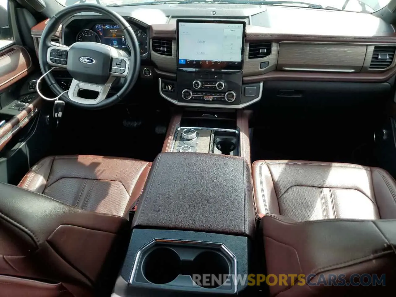 8 fotografías del automóvil dañado 1FMJK2AT9NEA52414 FORD EXPEDITION 2022