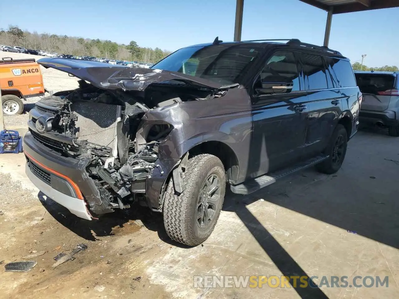 2 fotografías del automóvil dañado 1FMJU1RT6NEA01705 FORD EXPEDITION 2022