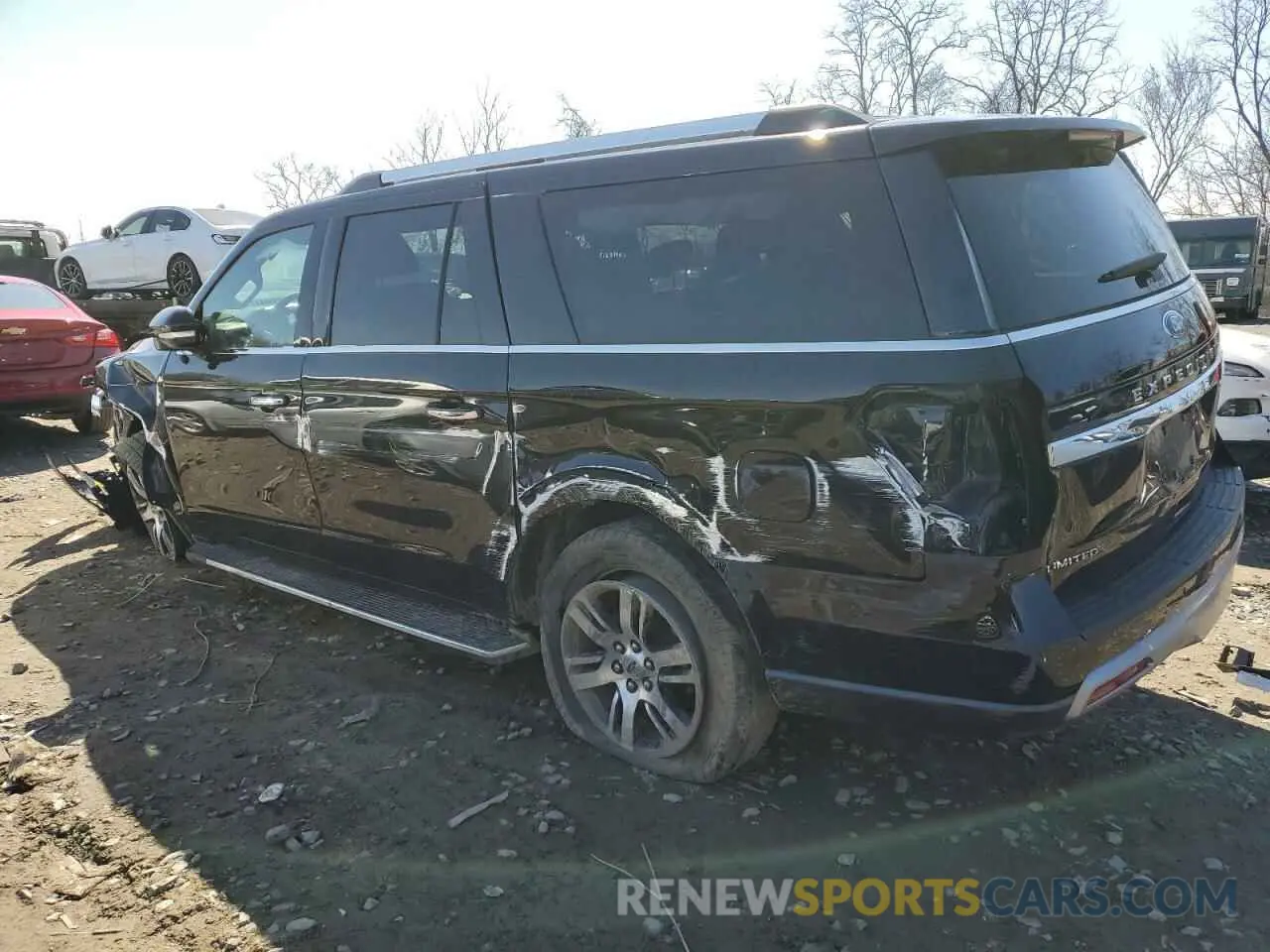 2 fotografías del automóvil dañado 1FMJK1K84PEA12457 FORD EXPEDITION 2023