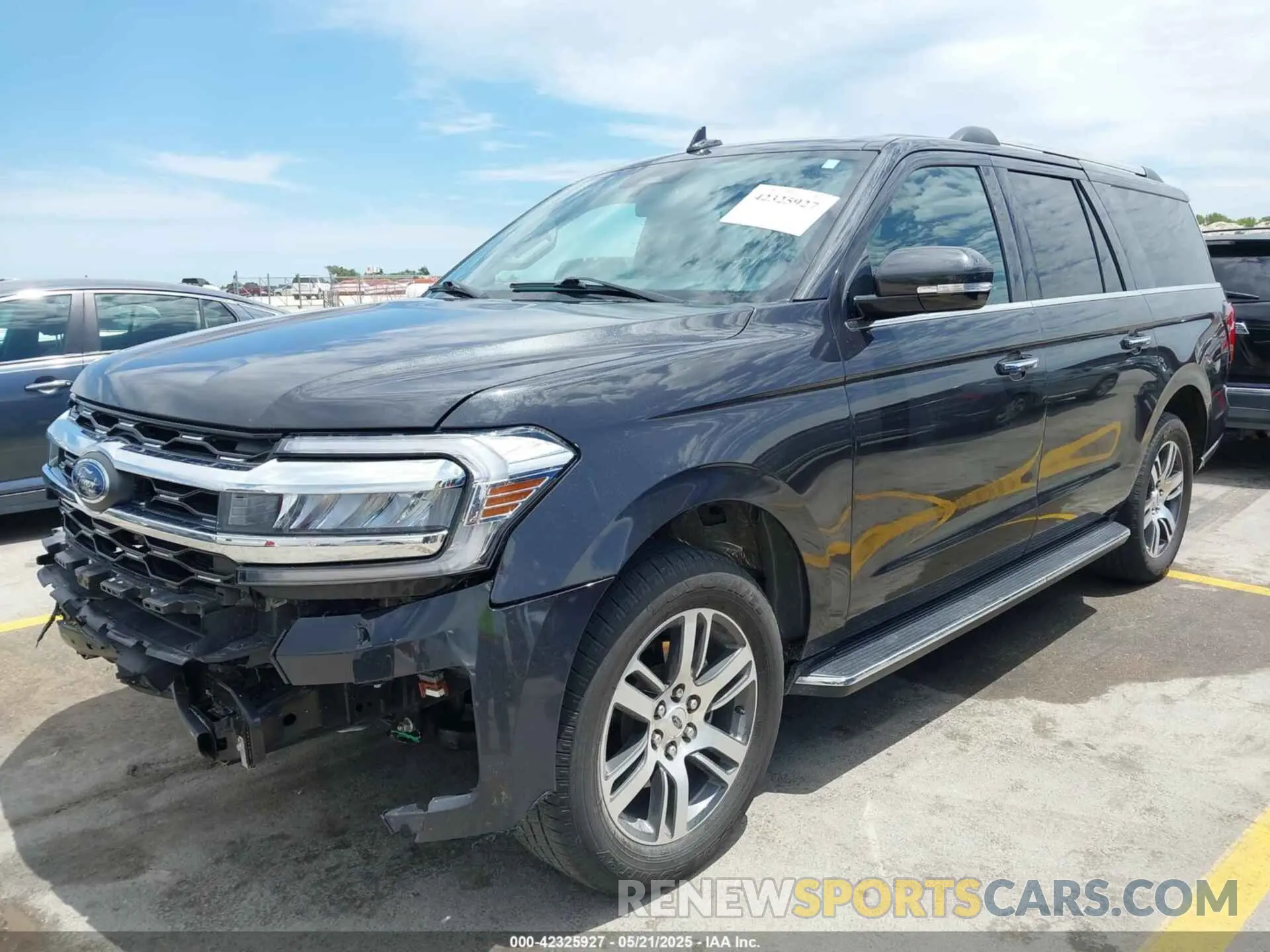 2 fotografías del automóvil dañado 1FMJK1K86PEA12248 FORD EXPEDITION 2023