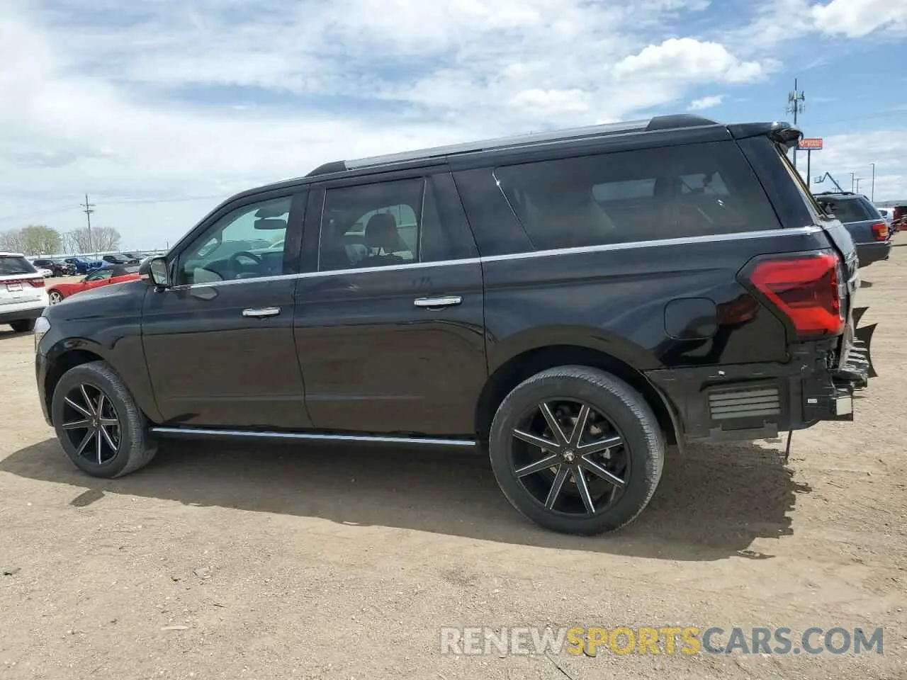 2 fotografías del automóvil dañado 1FMJK2A82PEA63950 FORD EXPEDITION 2023