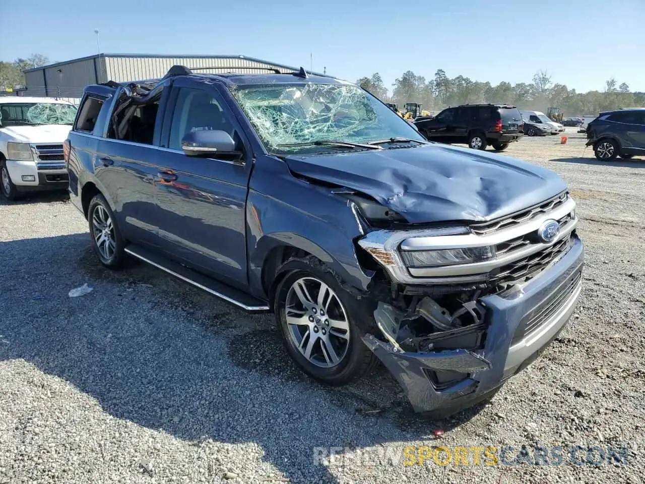 4 fotografías del automóvil dañado 1FMJU1H89PEA12987 FORD EXPEDITION 2023