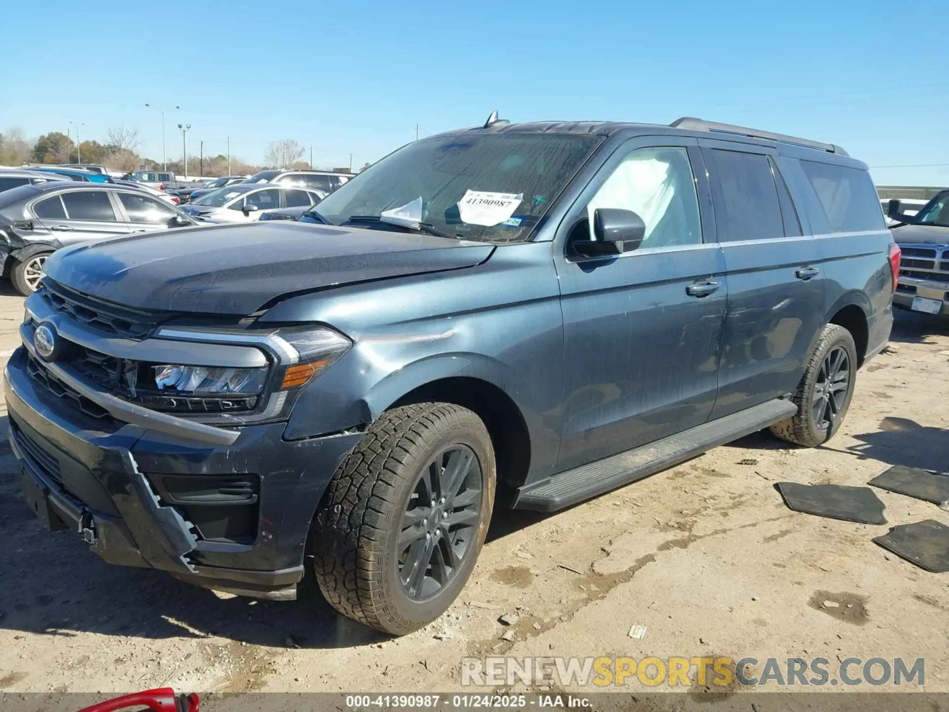 2 fotografías del automóvil dañado 1FMJK1H87REA31577 FORD EXPEDITION 2024