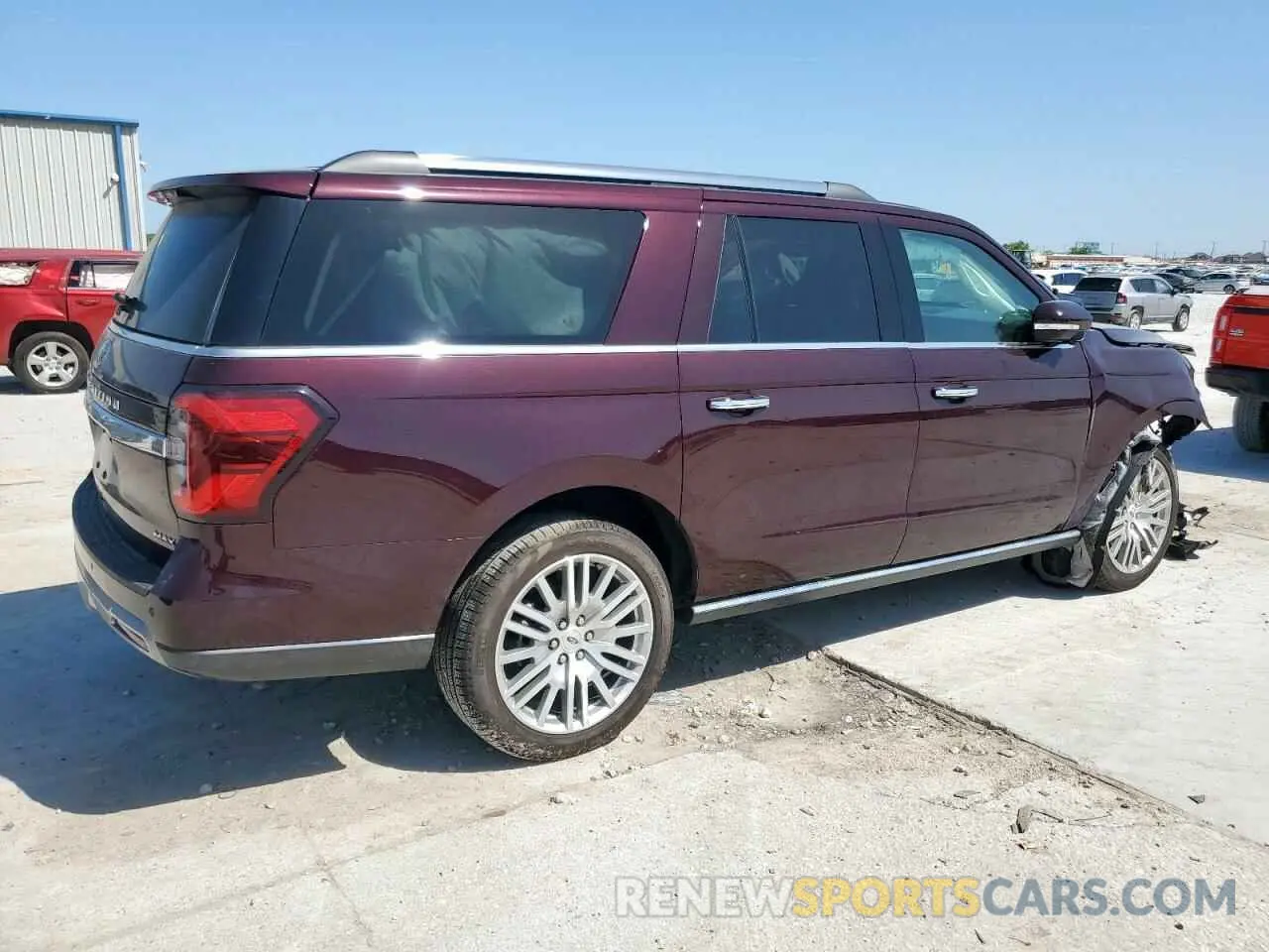 3 fotografías del automóvil dañado 1FMJK1K81REB14849 FORD EXPEDITION 2024