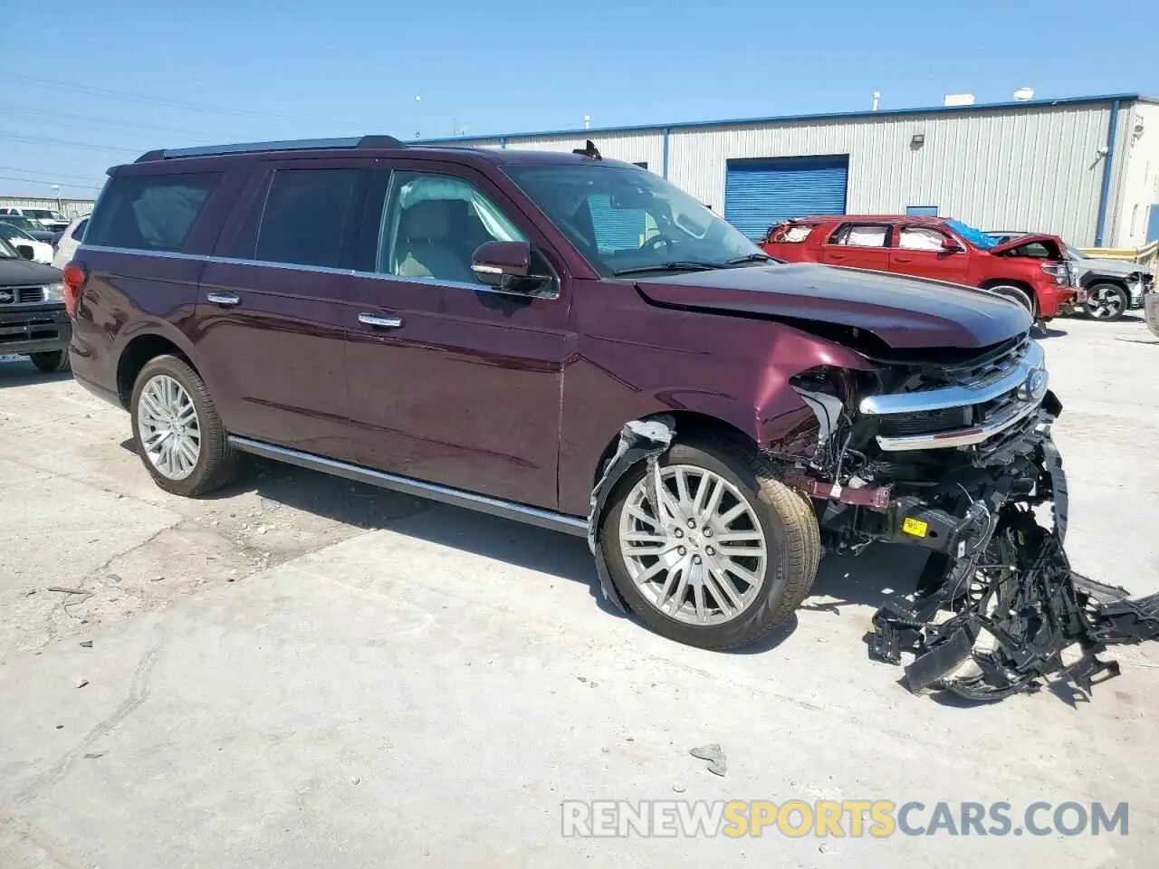4 fotografías del automóvil dañado 1FMJK1K81REB14849 FORD EXPEDITION 2024