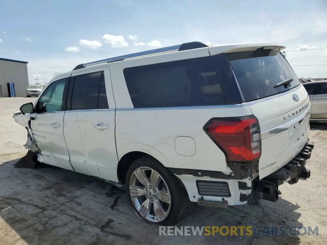 2 fotografías del automóvil dañado 1FMJK1M87REA37031 FORD EXPEDITION 2024