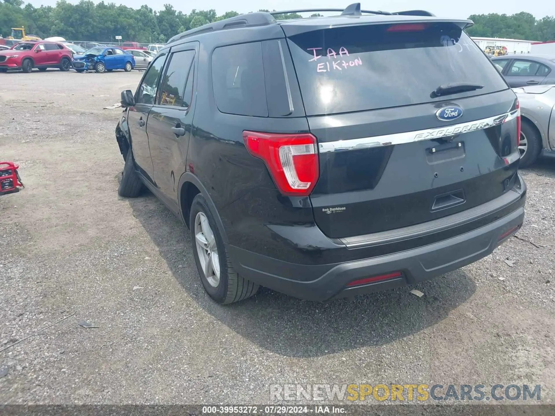 3 fotografías del automóvil dañado 1FM5K7B81JGB83747 FORD EXPLORER 2018