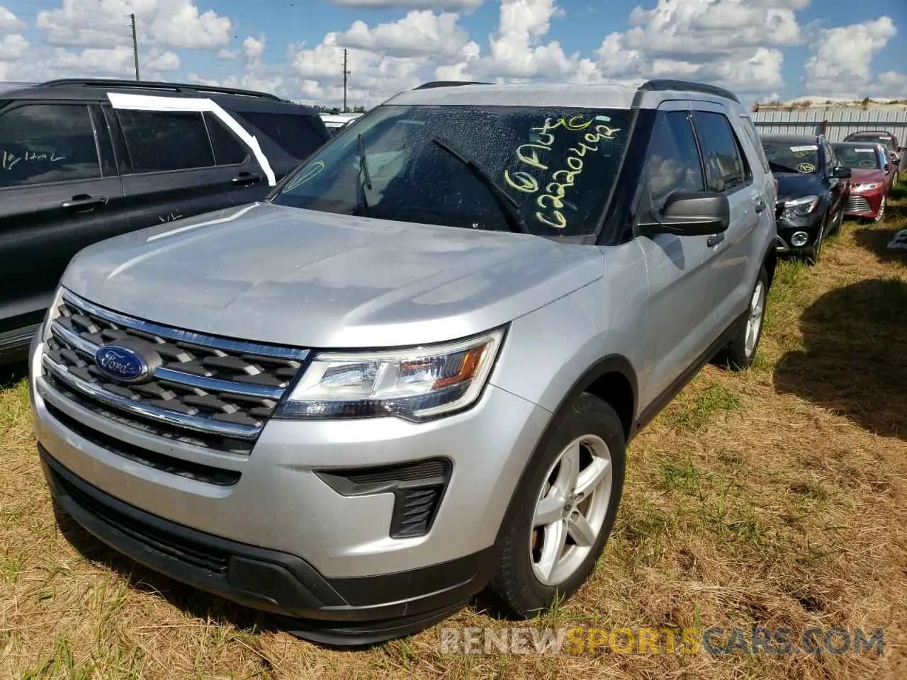 2 fotografías del automóvil dañado 1FM5K7B89KGA45004 FORD EXPLORER 2019