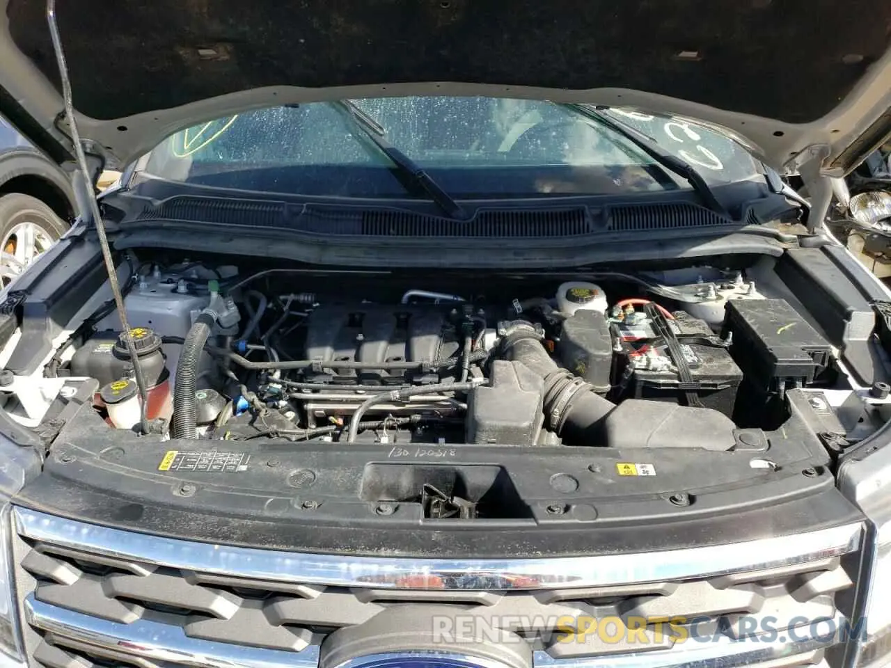 7 fotografías del automóvil dañado 1FM5K7B89KGA45004 FORD EXPLORER 2019