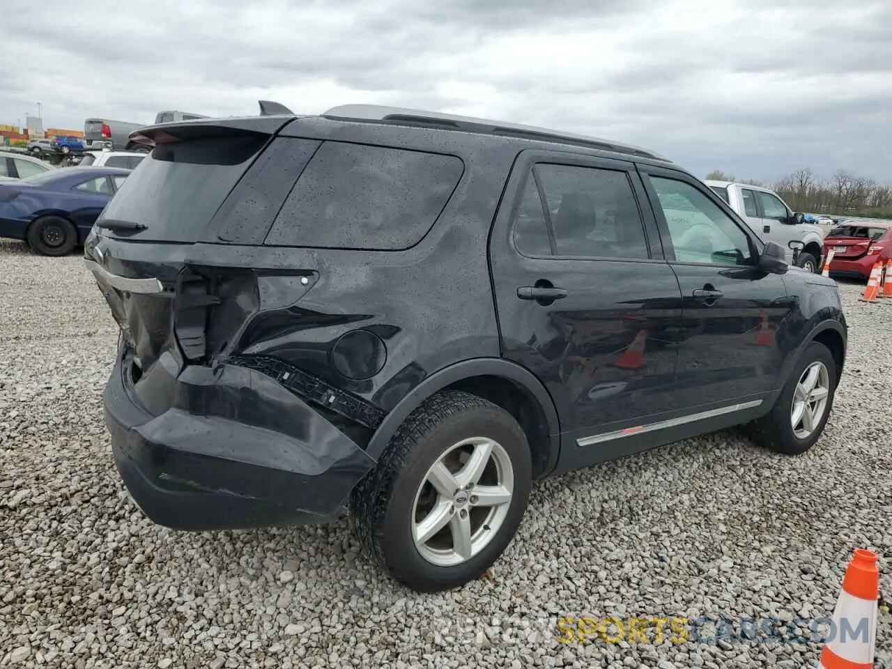 3 fotografías del automóvil dañado 1FM5K7D82KGA39025 FORD EXPLORER 2019