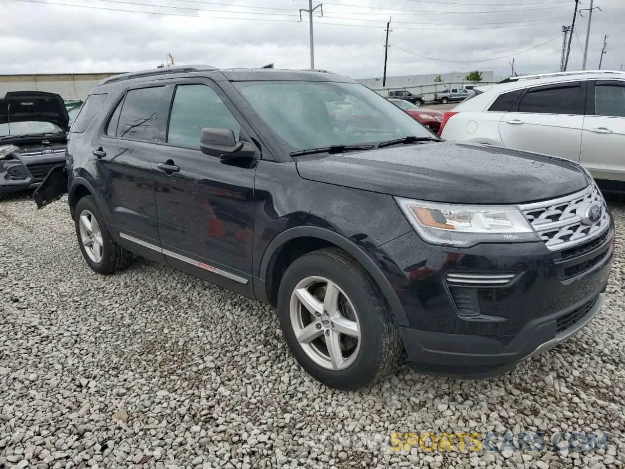 4 fotografías del automóvil dañado 1FM5K7D82KGA39025 FORD EXPLORER 2019