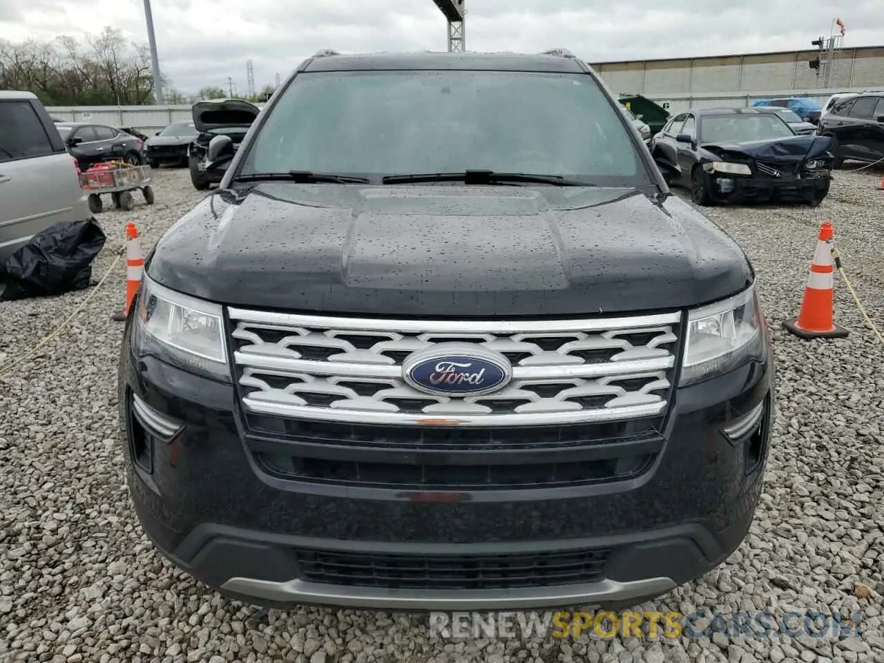 5 fotografías del automóvil dañado 1FM5K7D82KGA39025 FORD EXPLORER 2019