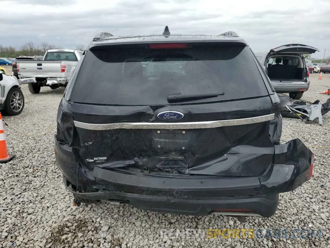 6 fotografías del automóvil dañado 1FM5K7D82KGA39025 FORD EXPLORER 2019