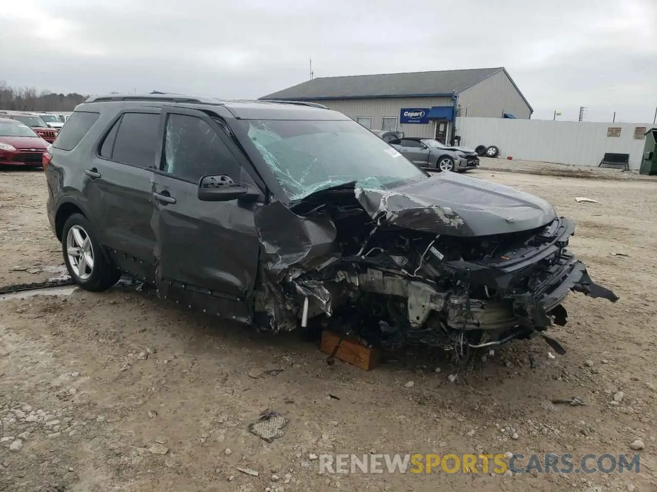 4 fotografías del automóvil dañado 1FM5K7D82KGA50414 FORD EXPLORER 2019
