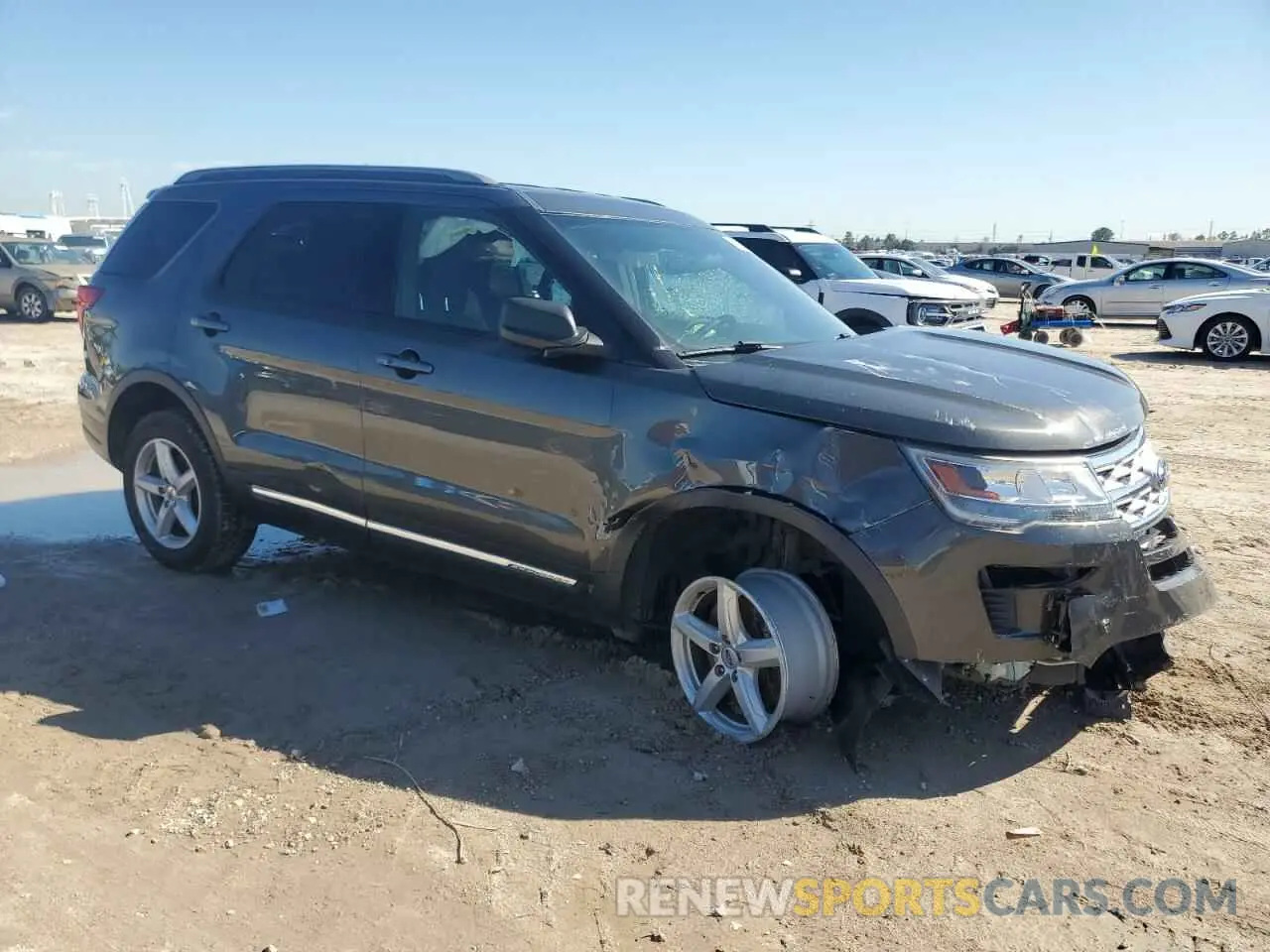 4 fotografías del automóvil dañado 1FM5K7D82KGB02379 FORD EXPLORER 2019