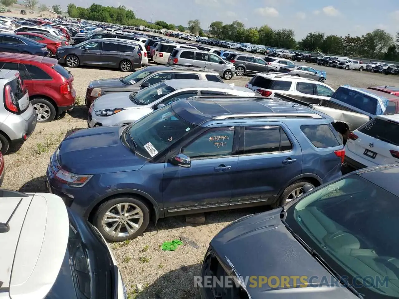 1 fotografías del automóvil dañado 1FM5K7D84KGA85603 FORD EXPLORER 2019