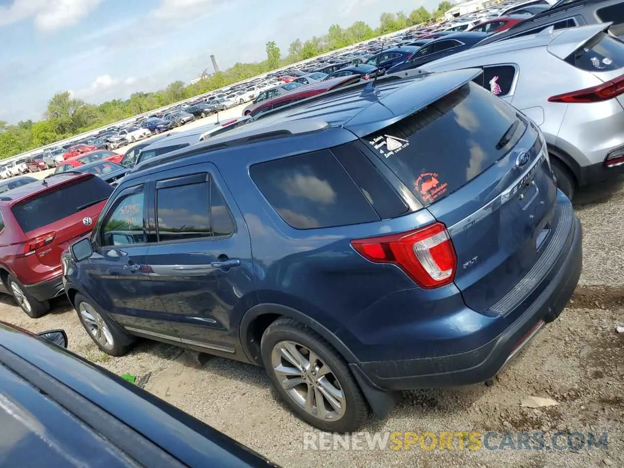 2 fotografías del automóvil dañado 1FM5K7D84KGA85603 FORD EXPLORER 2019