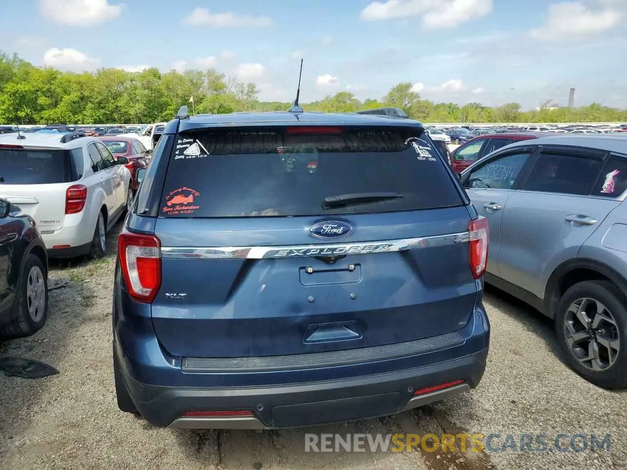 6 fotografías del automóvil dañado 1FM5K7D84KGA85603 FORD EXPLORER 2019