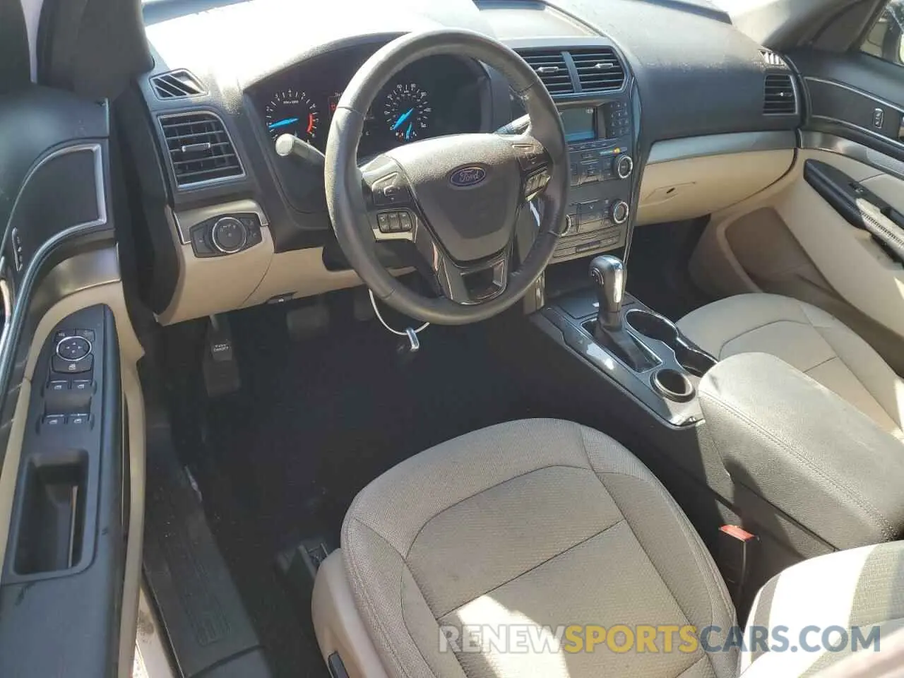 8 fotografías del automóvil dañado 1FM5K7D84KGB01833 FORD EXPLORER 2019