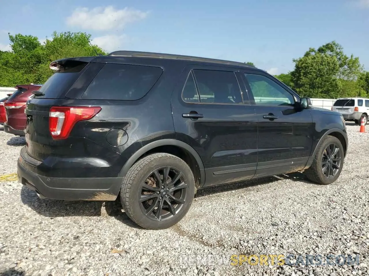 3 fotografías del automóvil dañado 1FM5K7D85KGA44753 FORD EXPLORER 2019