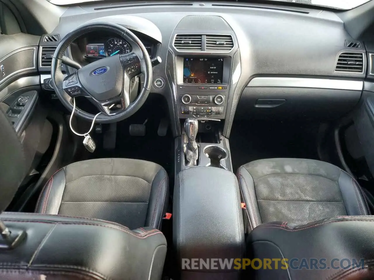 8 fotografías del automóvil dañado 1FM5K7D85KGA44753 FORD EXPLORER 2019