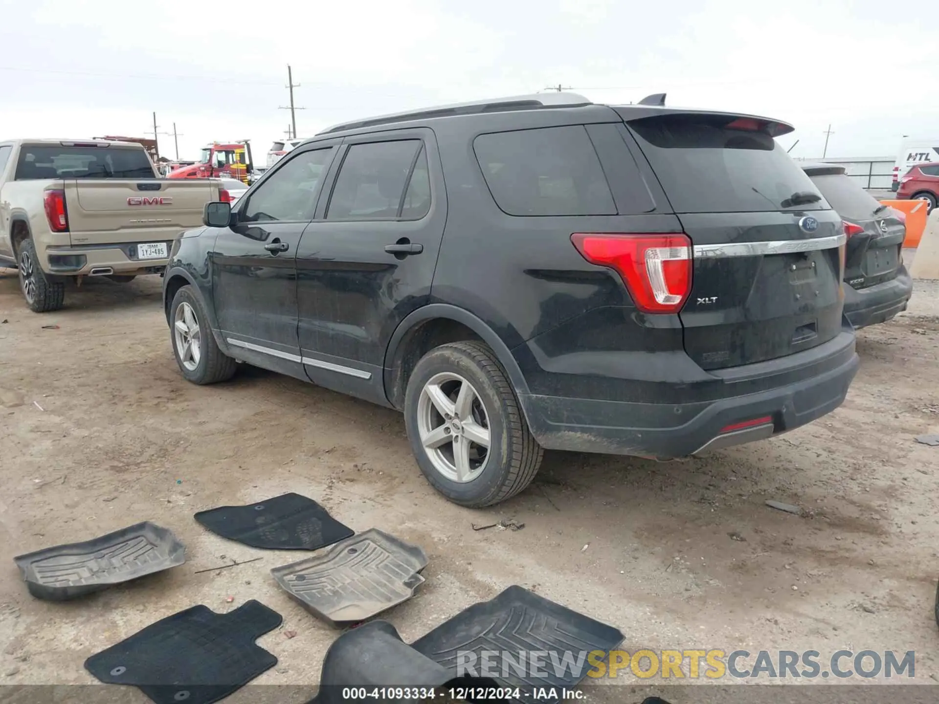 3 fotografías del automóvil dañado 1FM5K7D87KGB38214 FORD EXPLORER 2019