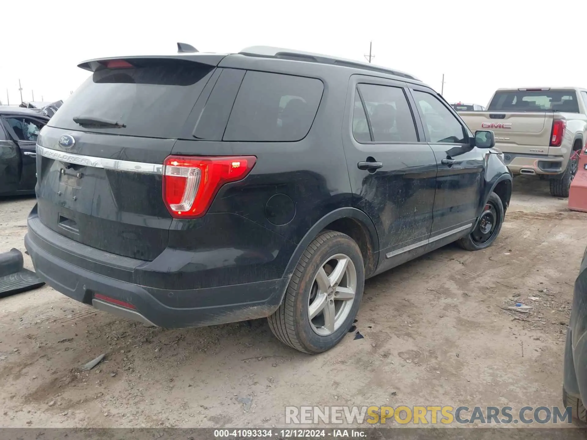 4 fotografías del automóvil dañado 1FM5K7D87KGB38214 FORD EXPLORER 2019