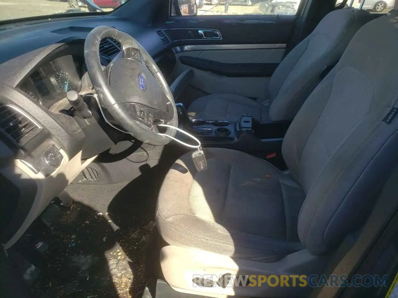 7 fotografías del automóvil dañado 1FM5K7D88KGB29179 FORD EXPLORER 2019