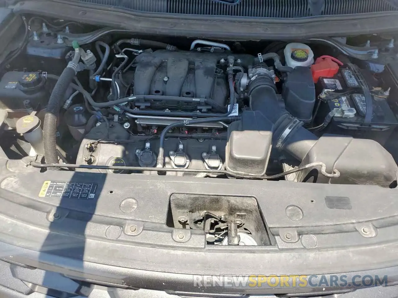 12 fotografías del automóvil dañado 1FM5K7D88KGB38125 FORD EXPLORER 2019