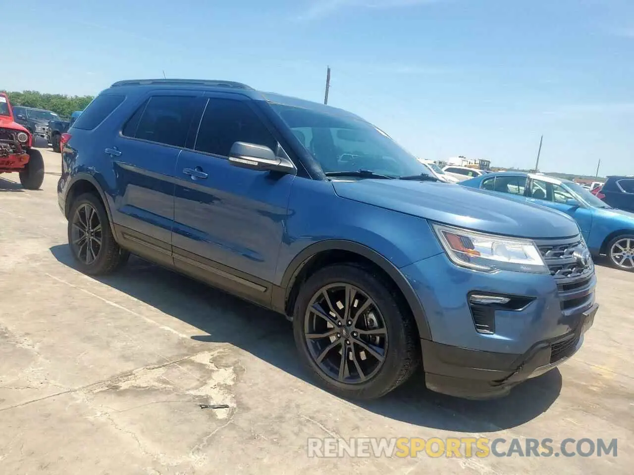 4 fotografías del automóvil dañado 1FM5K7D88KGB38125 FORD EXPLORER 2019