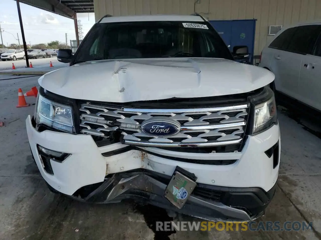 5 fotografías del automóvil dañado 1FM5K7DH3KGA49465 FORD EXPLORER 2019