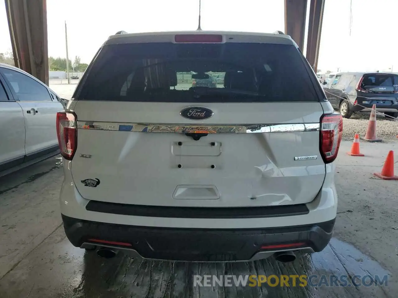 6 fotografías del automóvil dañado 1FM5K7DH3KGA49465 FORD EXPLORER 2019