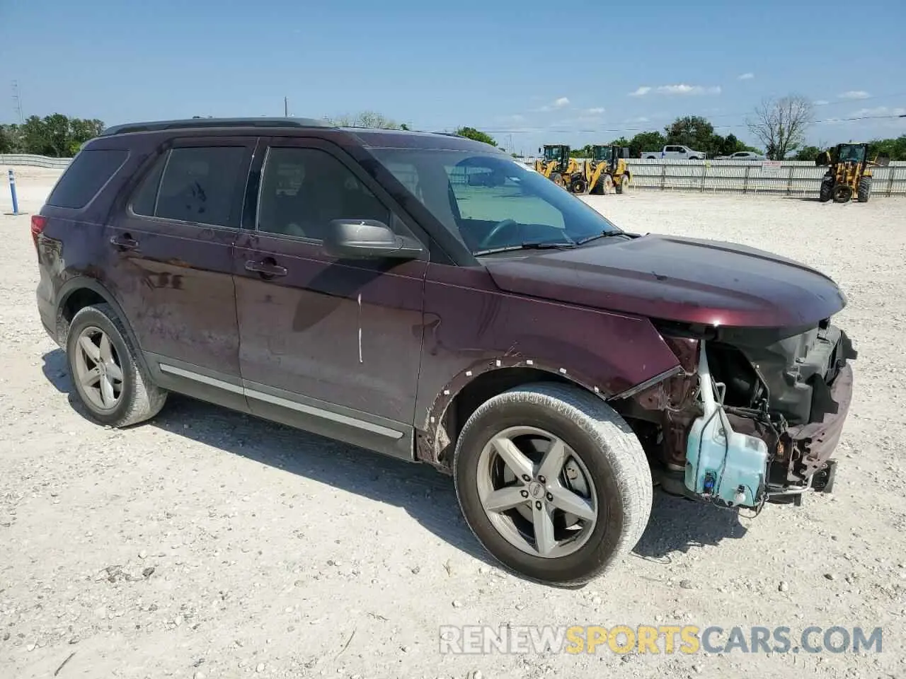 4 fotografías del automóvil dañado 1FM5K7DH3KGB20955 FORD EXPLORER 2019