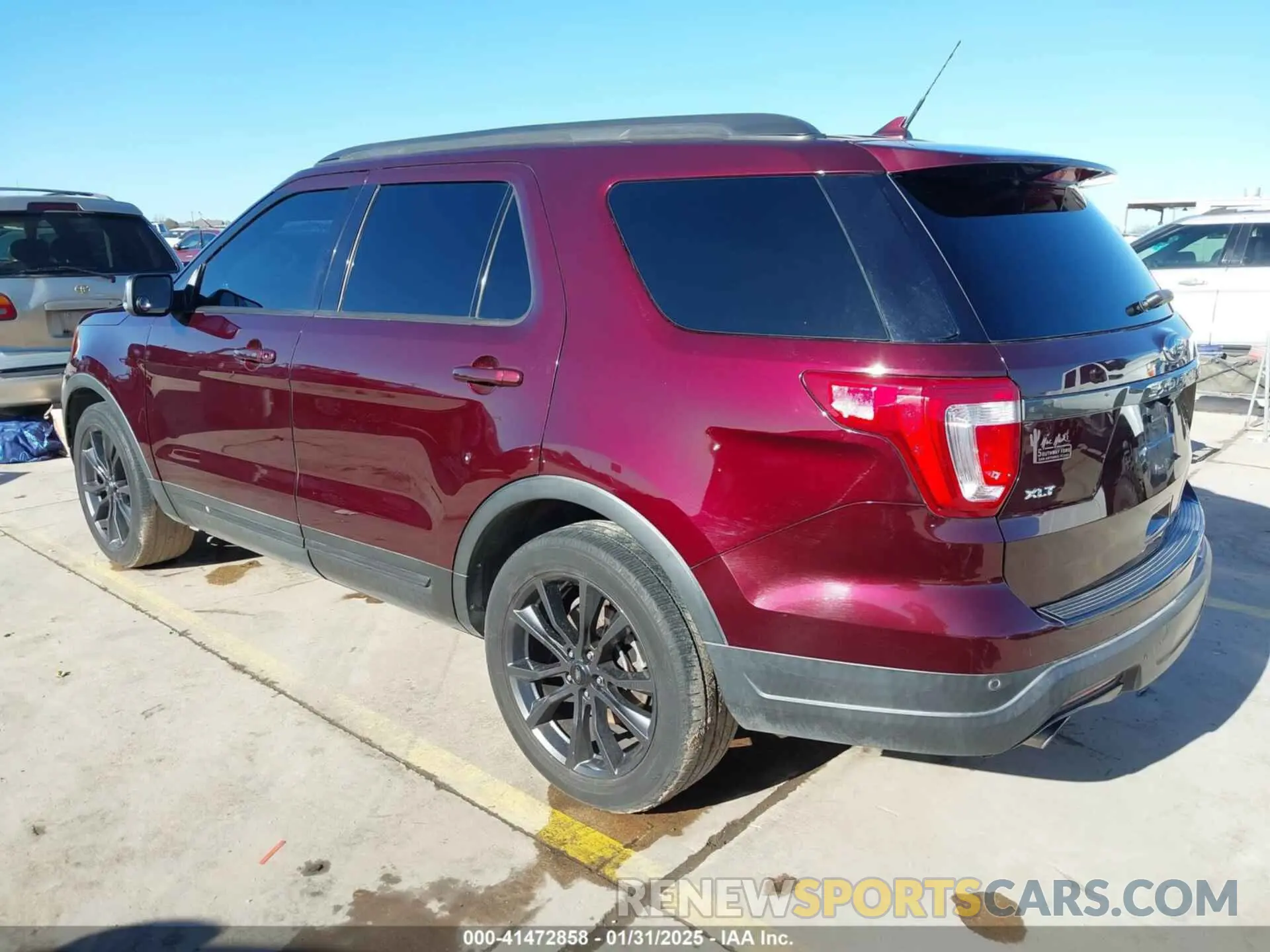 3 fotografías del automóvil dañado 1FM5K7DHXKGA76677 FORD EXPLORER 2019