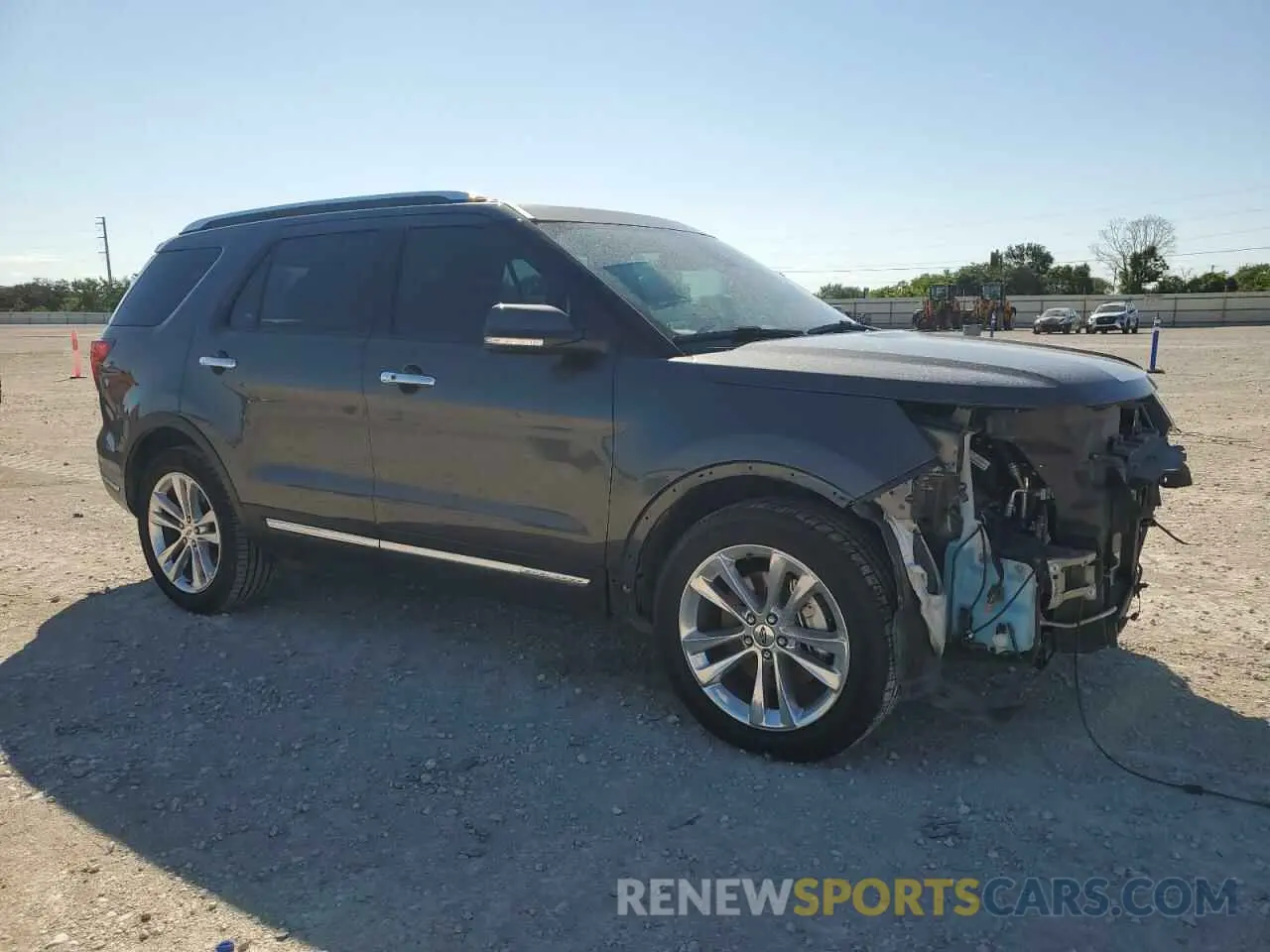 4 fotografías del automóvil dañado 1FM5K7F82KGA40074 FORD EXPLORER 2019