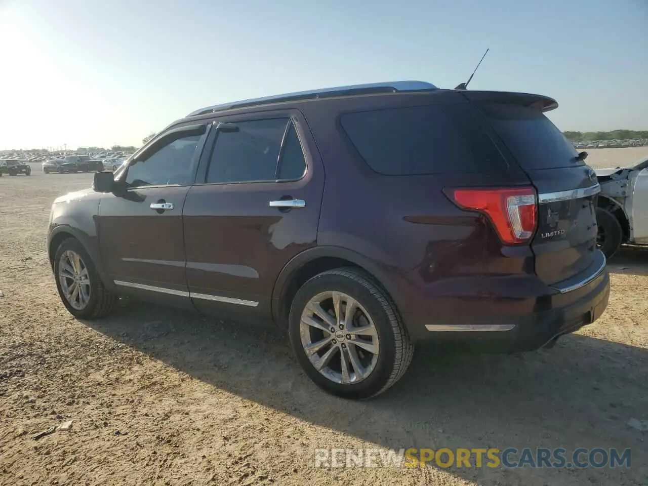2 fotografías del automóvil dañado 1FM5K7F82KGB38523 FORD EXPLORER 2019