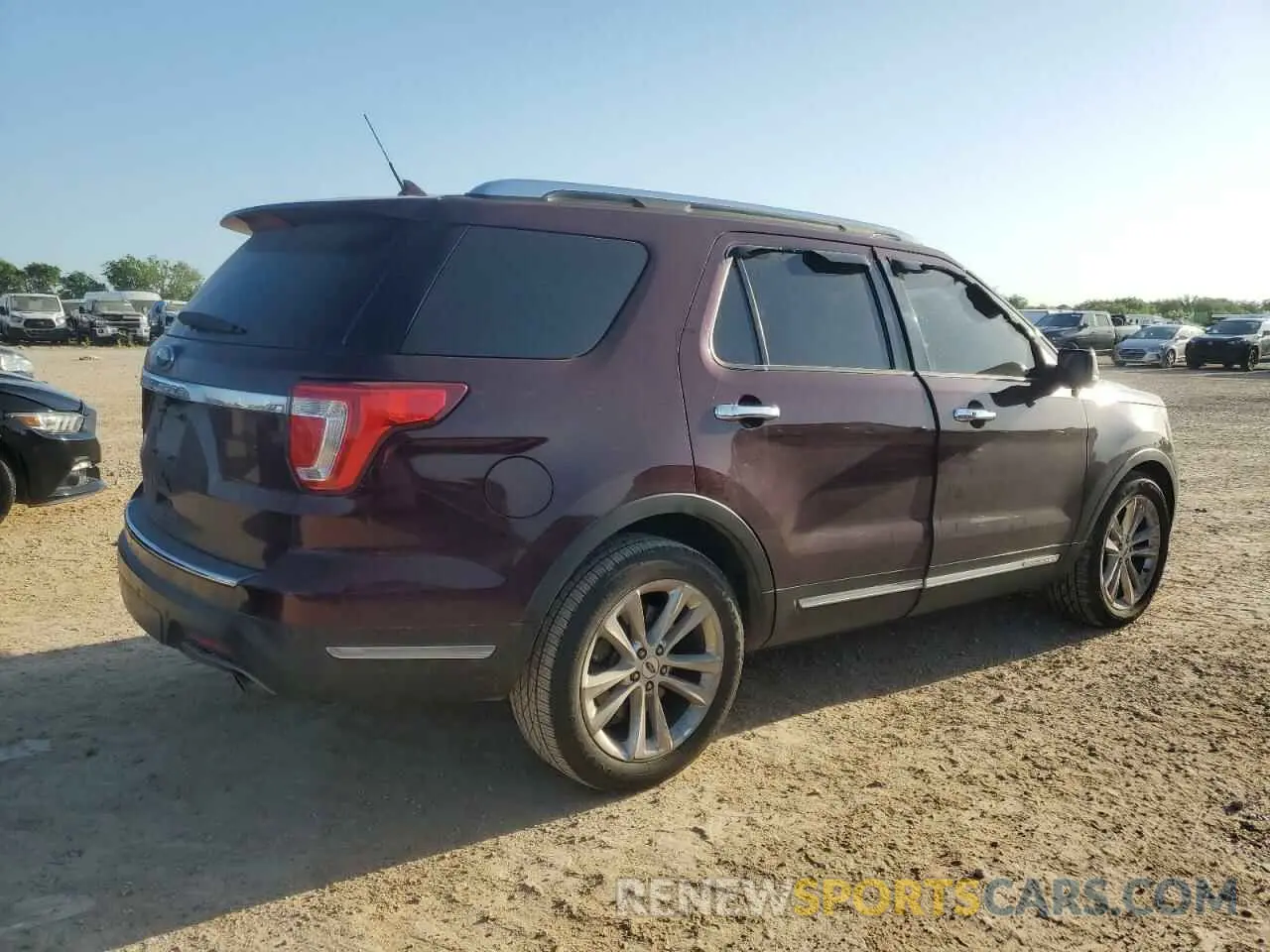3 fotografías del automóvil dañado 1FM5K7F82KGB38523 FORD EXPLORER 2019
