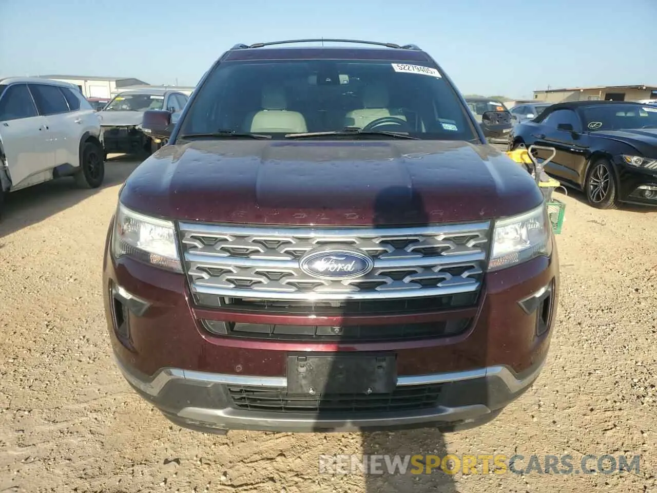 5 fotografías del automóvil dañado 1FM5K7F82KGB38523 FORD EXPLORER 2019