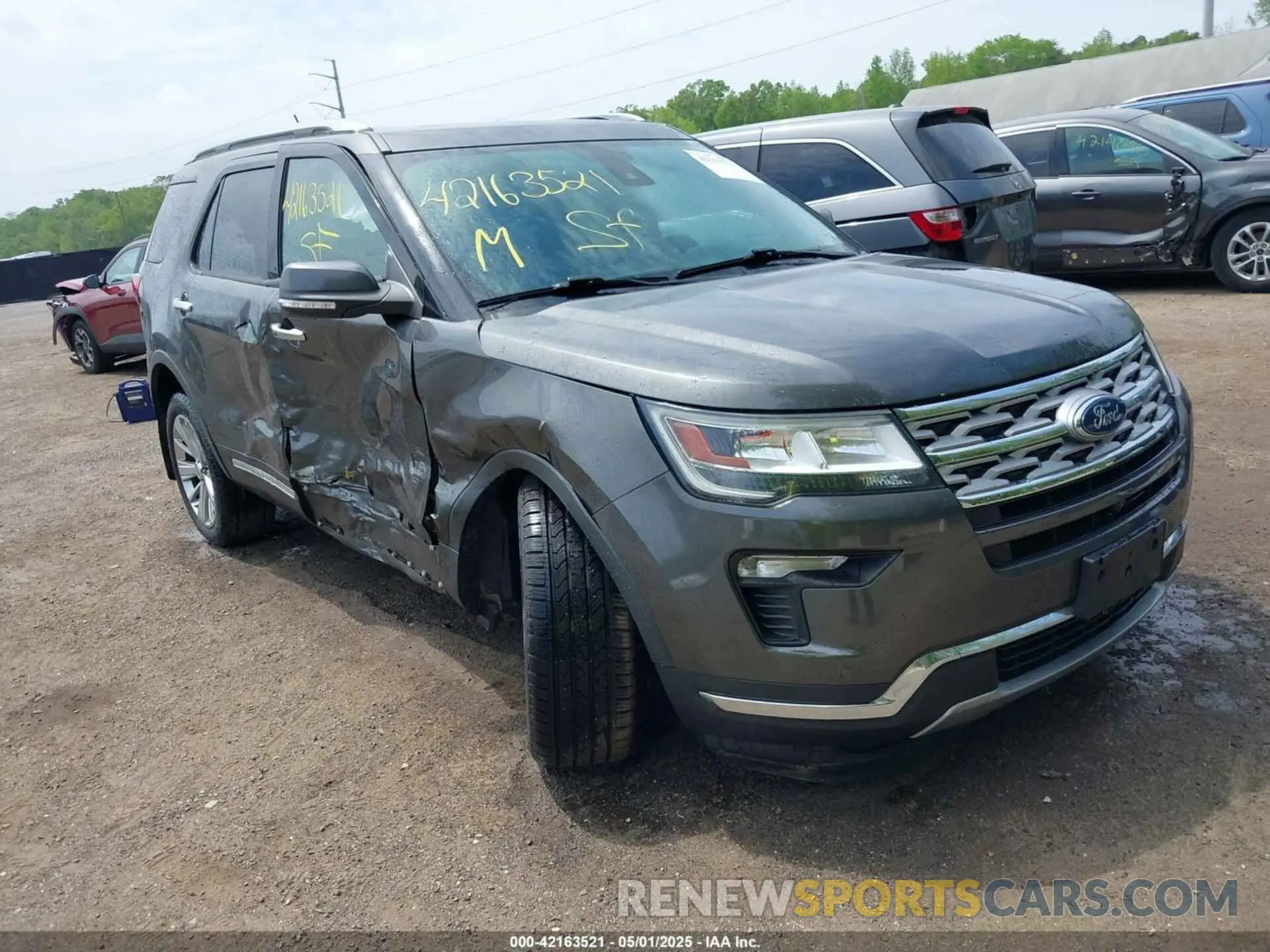 1 fotografías del automóvil dañado 1FM5K7F83KGB03425 FORD EXPLORER 2019
