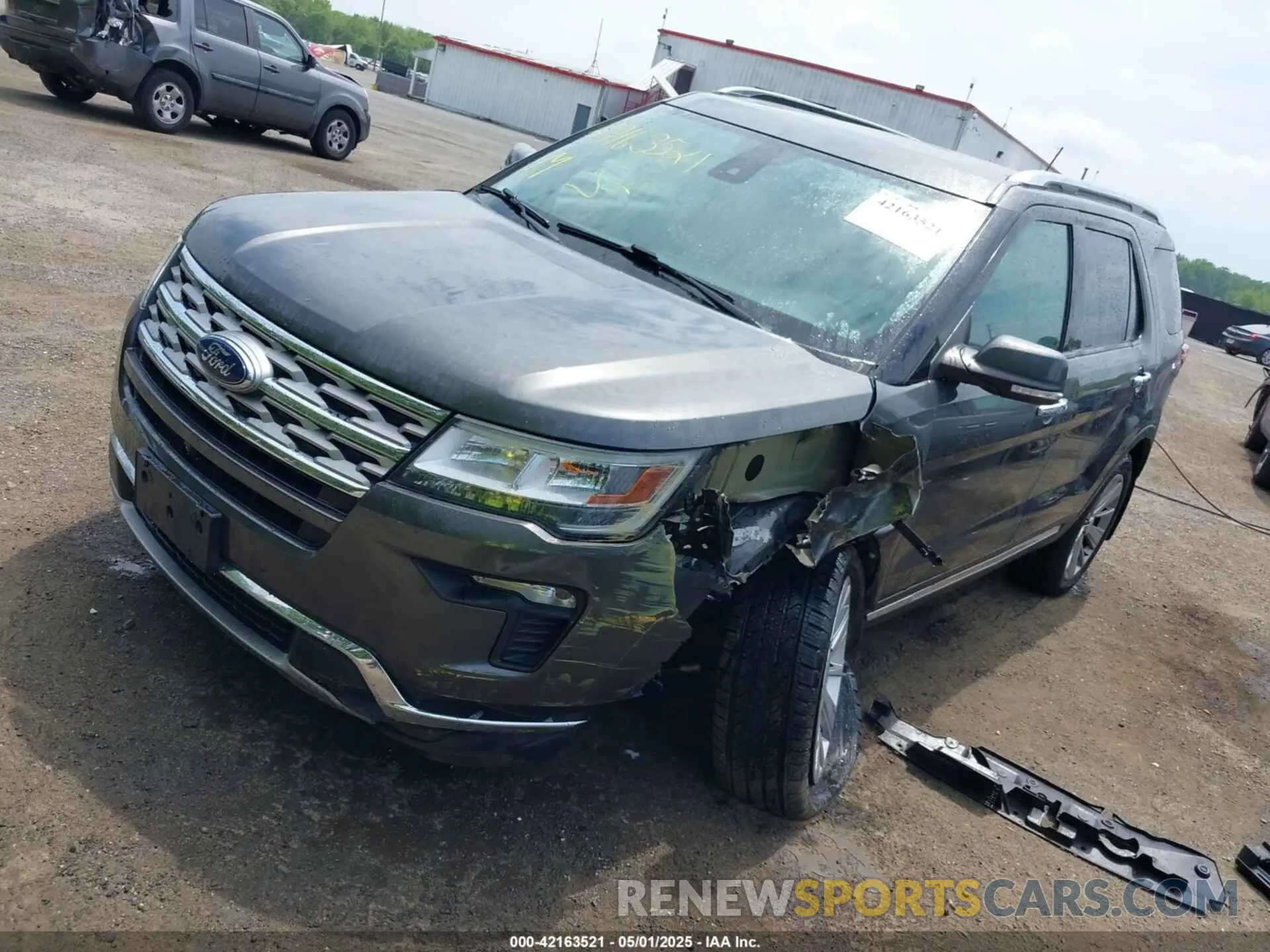2 fotografías del automóvil dañado 1FM5K7F83KGB03425 FORD EXPLORER 2019