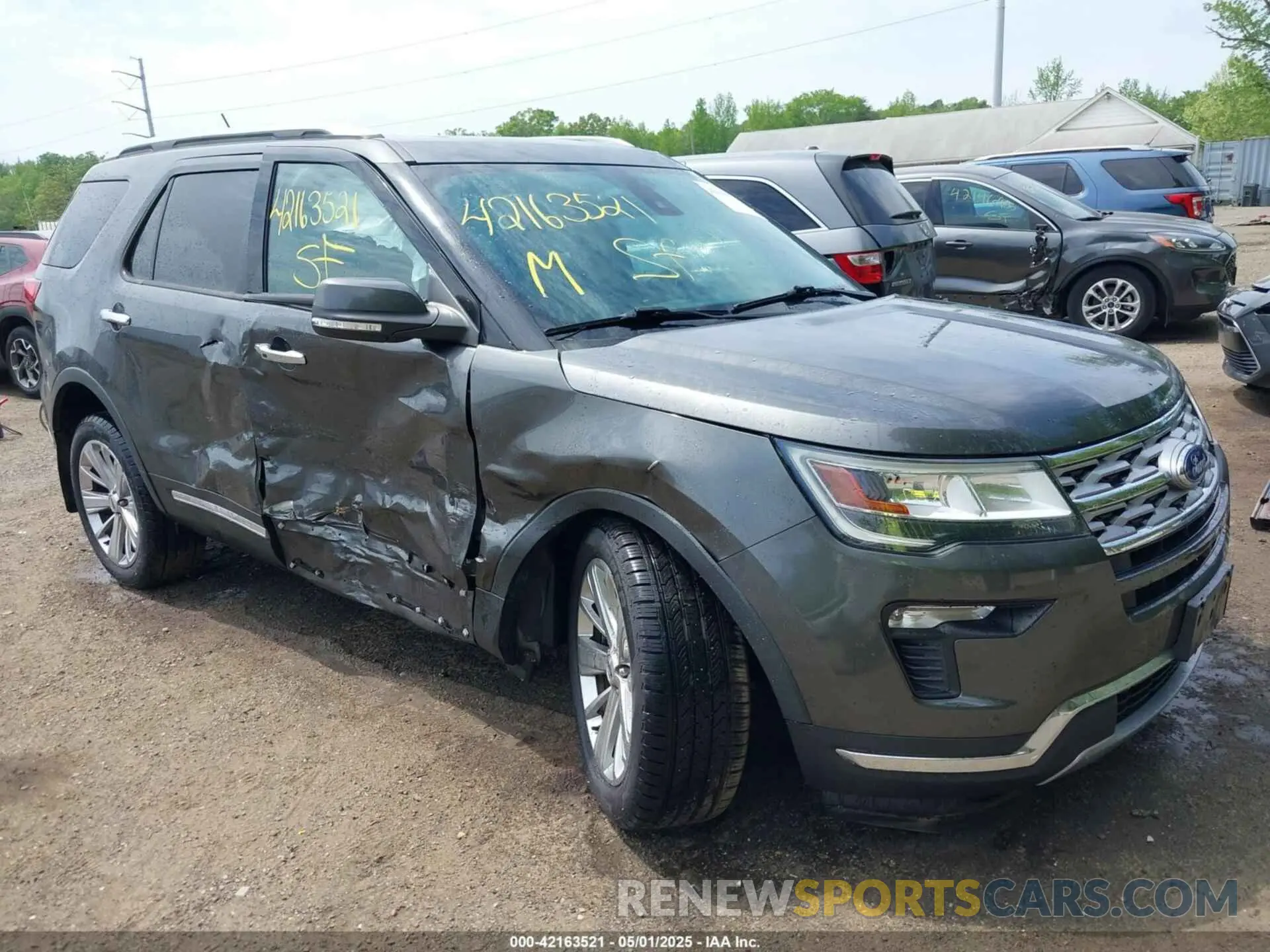 6 fotografías del automóvil dañado 1FM5K7F83KGB03425 FORD EXPLORER 2019