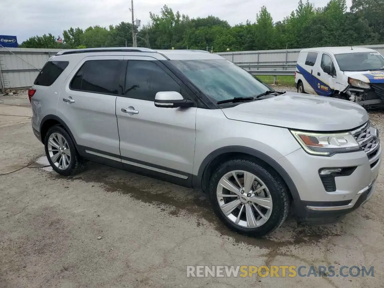 4 fotografías del automóvil dañado 1FM5K7F84KGA11434 FORD EXPLORER 2019