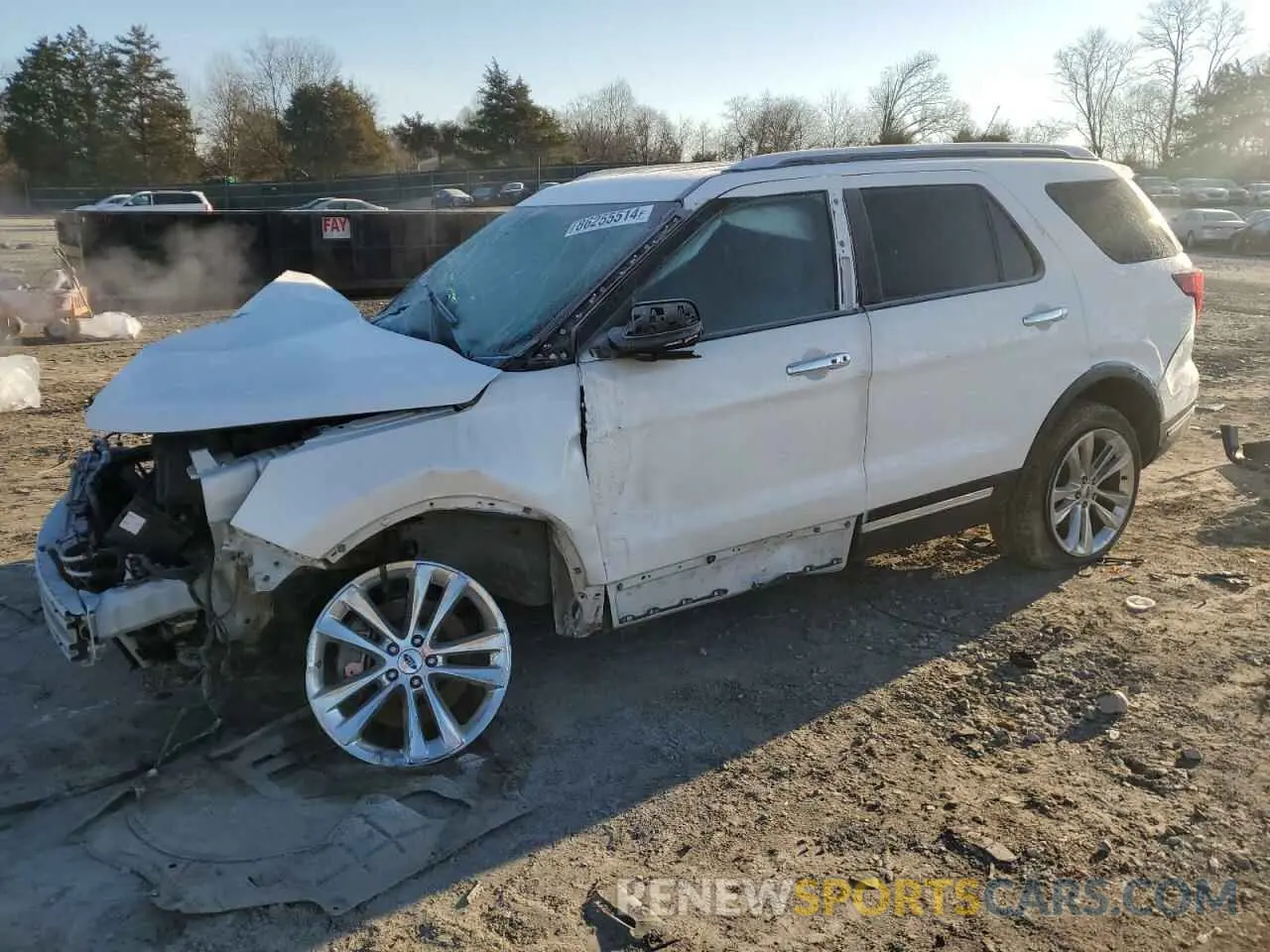 1 fotografías del automóvil dañado 1FM5K7F86KGB51520 FORD EXPLORER 2019
