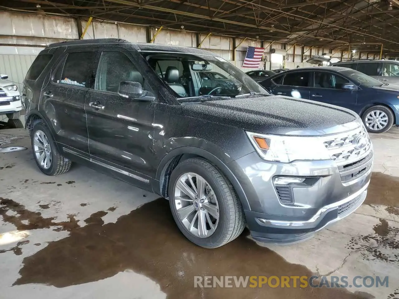 4 fotografías del automóvil dañado 1FM5K7F87KGB48500 FORD EXPLORER 2019